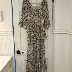 Tory Burch Multicolor Floral Blouse